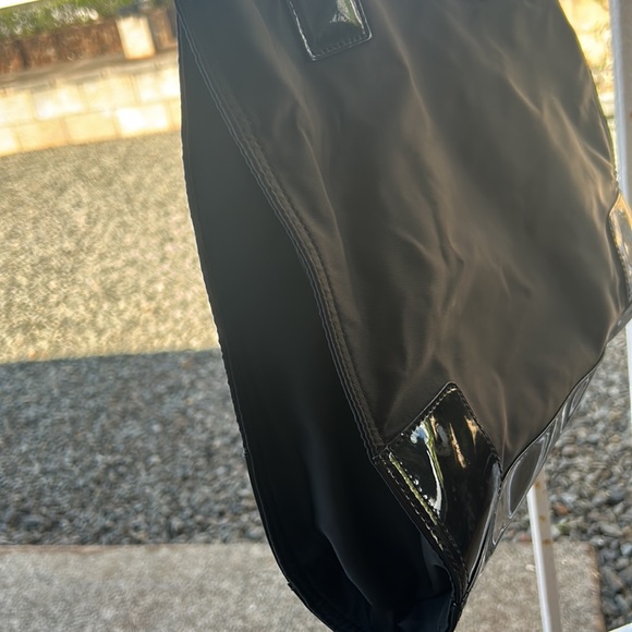 Tory Burch nylon handbag should bag purse black - Picture 7 of 16
